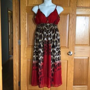 Spaghetti strap maxi dress